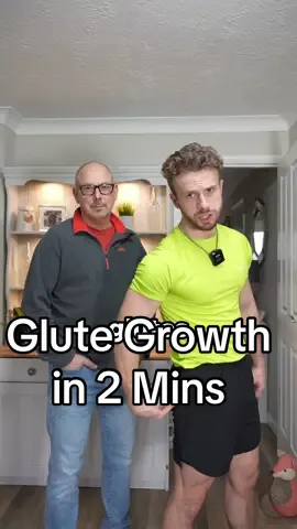 How much can I grow my Glutes in 2 minutes