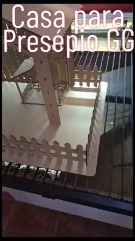 Casa para presépio  GG #Presépio #md #mdfcru #casa #Casaparapresépio #natal