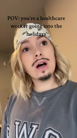 Every year. #fyp #medtiktok #nursesoftiktok #nursetok #nurselife #nplife #md #doctorsoftiktok #palife #icunurse #foryoupage #nurseproblems #nurse #icunursehumor #icunurses #medicalstudent #nursingstudent #medicaltiktok #medicalhumor #healthcare #healthcareworkers #holidays #christmas #hannukah 