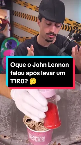 Oque John Lennon falou após levar um T1r0? 🤔 | #cortespodcast #podcast #cortespodpah #podpah #lucasinutilismo #marcelo #johnlennon 