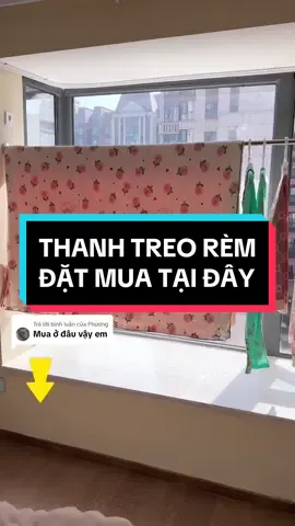 Trả lời @Phương Thanh treo rèm, quần áo đa năng không khoan tường, rút gọn tiện lợi #thanhtreorem #thanhtreoquanao #thanhtreokhongcankhoantuong #xuhuong #vairal #fyp 