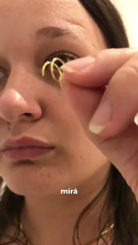 No la podemos amar mas😍 Falsa doble argolla!   #piercingviral #piercingargentina #piercingnariz #piercing #argentina🇦🇷 