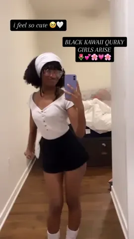 i just felt cute >~< 💗💗💗 #kawaiiblackgirl #quirkyblackgirl #nerdyblackgirl #neruodivergent #christianblackgirl #autisticblackgirls #quietblackgirl #anxiousblackgirl #disneycollegeprogram #dcp2023 