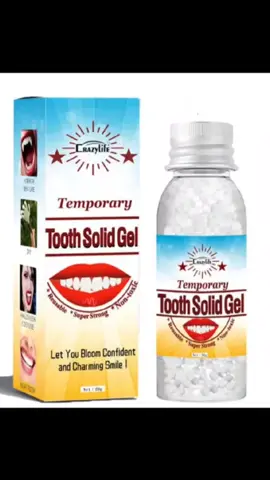 #ชุดซ่อมฟันชั่วคราว #กาวแข็งสำหรับฟันปลอม #ฟันปลอมและช่องว่างขึ้นรูปได้20g  #thailand🇹🇭  #tiktok  #เอาขึ้นหน้าฟีดที #ปีใหม่2567🎉🎉 