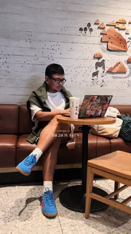 chill coffee shop / coffee date outfit idea #fitcheck #bigboyfits #outfitideasforbigboys  