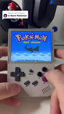 Replying to @Jor Absolutely! 🌈 Catch 'em all on the RG 35XX handheld – Pokémon games included! 🕹️ Explore the Pokémon world now. #RG35XX #PokémonGaming #GottaCatchEmAll