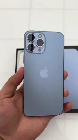 IPHONE 13 PRO MAX - 256GB COLOR : SIERRA BLUE PRICE : RM360 BATTERY HEALTH 100% ORIGINAL MYSET 💯 FULLSET