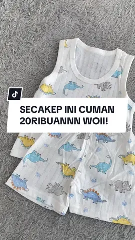 Udah ada yang punya koleksi nya? Yuk yang blm check ojt keranjang kuning! #BeliLokal #singlet #setelansinglet #onesetmurah #setelansingletanakcowok #setelansingletbayi 
