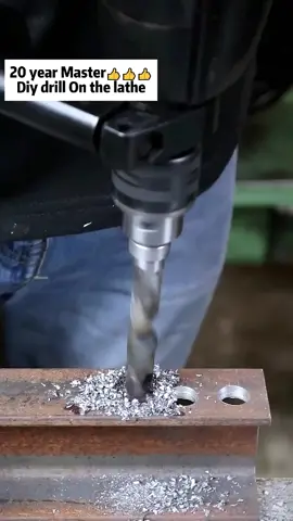 20 year Master👍👍👍Diy drill On the lathe  #cnc #cncmachining #machining #precisionprocessing #partsprocessing #aluminumalloyprocessing #aluminumpartsprocessing #CNC-Bearbeitung #Bearbeitung #Präzisionsbearbeitung #Teilebearbeitung #BearbeitungvonAluminiumlegierungen #BearbeitungvonAluminiumteilen #CNC #CNC加工 #マシニング #精密機械加工 #部品加工 #アルミ合金加工 #アルミ部品加工 #traitementCNC #usinage #usinagedeprécision #traitementdepièces #traitementd'alliagesd'aluminium #traitementdepiècesenaluminium #ЧПУ #обработкасЧПУ #механическаяобработка #прецизионнаяобработка #обработкадеталей #обработкаалюминиевыхсплавов #обработкаалюминиевыхдеталей #CNC가공 #가공 #정밀가공 #부품가공 #알루미늄합금가공 #알루미늄부품가공 #foryou #fyp 