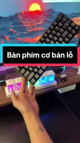 Bán lỗ con bàn phím chưa tới 400 cành 3 mode  kết nối + Red sw #kemovet63 #banphimco #redswitch #decorbanlamviec 