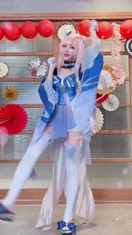 原神コミコミダンス🎶 珊瑚宮心海で踊りました🪼︎💕︎ 後日YouTubeにみんなで踊った動画も上がります✨️ #原神コミコミダンス　#原神 c103 #原神　#珊瑚宮心海 #GenshinImpact #原神コスプレ #珊瑚宮心海コスプレ 