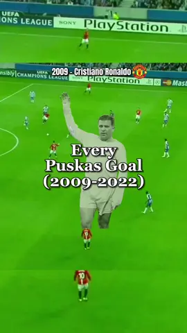 Every Puskas goal(2009-2022)#puskas #football #fyp #viral #xyzbca #fypシ #fypシ゚viral #puskasaward 