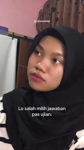 masih galau UTS kemarin🙏🏼😀 #foryoupage #kalakulo ib: @haleyybaylee 