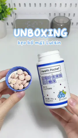 đã tốt còn ngon nữa 🍬🍬 #keobomat #keoluteineyes #luteineyes #eyes #mắt #unboxing #review #beautytips #beauty #xuhuong #thaothichriviu #viral #fyp #xuhuongtiktok #muataitiktok #trending #mcv 