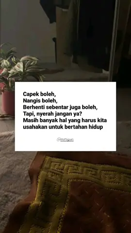Janji ya? Kita harus bisa buktikan sama dunia kalo kita pantas sukses dan bahagia #capek #nangis #berhentiberharap #menyerah #fyp #laguviral #quotes #quoteoftheday #quotesaesthetic #xyzbca  #sadstory #berusaha #ronyparulianmengapa 