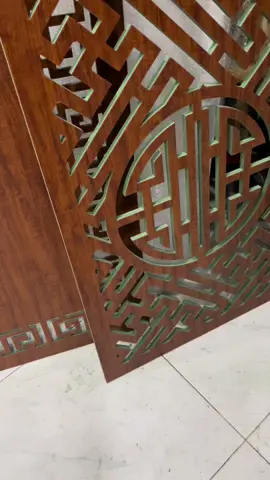 vách cnc phòng thờ