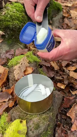 Survival Skills lifehacks: The Best Fire Starter for Extreme Conditions. #survival #camping #lifehacks #fire #Outdoors #ideas #bushcraft #skills 