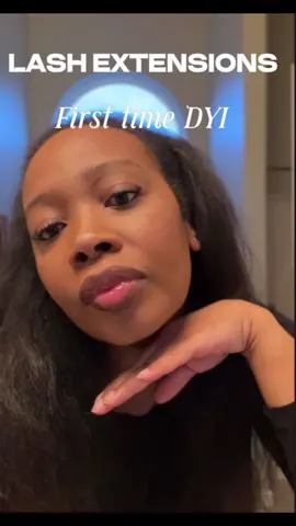 This kit was super easy for my first time #veyesbeauty #starbeauty #dyilashextensions #eyelashtutorial #dyilashes #TTSACL #tiktokshopholidaydeals 