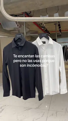 Camisas elastizadas 10/10. No cuelgues en comprar la tuya para las fiestas 👌🏻 #tascani #camisaelastizada #camisashombre 