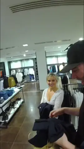 Do yall like shopping with your Girlfriend #fyp #foryourpage #couple #Relationship #girlfriend #boyfriend #shopping #wife #rizz 