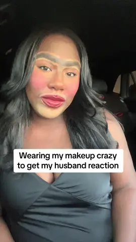 Why would he do that Omg wait till the end 🤣 #reaction #makeup #couplegoals #husbandwife 