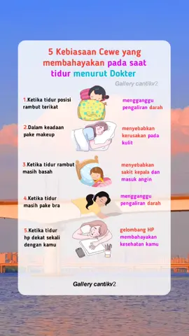 Tips yang mungkin bisa bermanfaat bagi para cewe🥰 #tips #tipstidur #tipshidupsehat #kesehatanwanita  #gallerycantikv2 