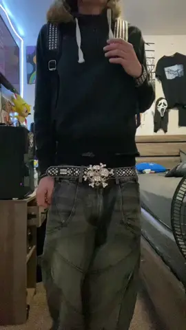 #acidsouljah #FitTok #fitcheck #fit #baggyjeans #hauntedmound #y2kasthetic #fyp #bbsimonbelt #fyp #fashiontiktok #y2kfashion #y2koutfits #1c34 #emoaesthetic #emofit 