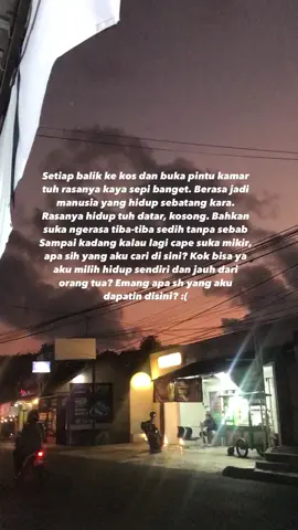 Sisi gelap menjadi anak rantau :( namun sisi terangnya kita menjadi lebih kuat dan hebat :) semangat semua anak rantau, sehat-sehat dimanapun kalian berada 🫶🏻