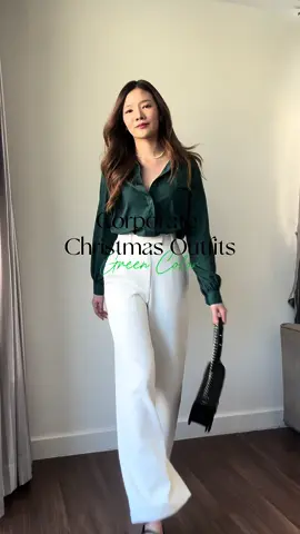 Christmas Corporate Outfits🎄✨❄️ #tiktoklooks #TikTokFashion #คลาสแต่งตัว #คลาสแฟชั่น #สอนแต่งตัว #OOTD #outfitideas #outfitinspo #officeootd #officeoutfit 