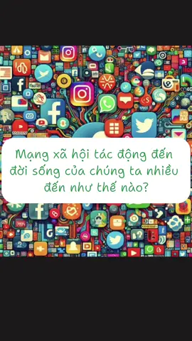 Mạng xã hội là một phương tiện giao tiếp và giải trí rất phổ biến hiện nay. Nó có thể mang lại nhiều lợi ích cho con người, như kết nối với bạn bè, gia đình, đồng nghiệp, học hỏi kiến thức, phát triển sở thích, kinh doanh, v.v. Tuy nhiên, mạng xã hội cũng có những tác động tiêu cực, như gây mất thời gian, giảm khả năng tập trung, tư duy, ảnh hưởng đến sức khỏe tâm thần, gây nghiện, cô lập, đố kỵ, v.v Do đó, con người chúng ta cần có ý thức sử dụng mạng xã hội một cách hợp lí, không để nó chi phối cuộc sống của mình. Mạng xã hội chỉ là một công cụ, không phải là mục đích. Con người cần biết cân bằng giữa thời gian online và offline, giữa cuộc sống ảo và thực. Ngoài ra, con người cũng cần có tinh thần phê bình, không tin tưởng mọi thông tin trên mạng xã hội mà cần kiểm chứng, so sánh, đánh giá. Mạng xã hội có thể là một người bạn tốt, nếu con người biết cách sử dụng nó một cách khôn ngoan. #viral #xuhuong #mangxahoi #LearnOnTikTok 