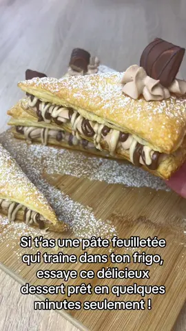 #fyp #fypシ #foryou #foryoupage #pourtoi #viral #viralvideo #pov #ideerecette #gouter #gouterrapide #dessert #patefeuilletée #dessertpatefeuilletée 