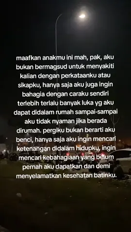 walaupun begitu sejauh manapun aku pergi pasti aku akan pulang, aku sayang kalian❤️ #quotes #fypシ #storyquotes #maaf #fyp 