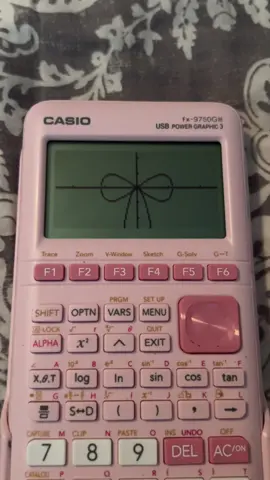 me for math next semester #calc #casio #pinkbow 