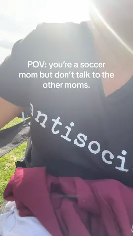This shirt defines me 🤷🏻‍♀️ i love it 😉 & im not lying , i dont talk to no one but the “team mom” #tiktokshop #tiktokmademebuyit #tiktokmusthaves #antisocial #antisocialsocialclub #soccermom #soccermoms #Soccer #fyp 