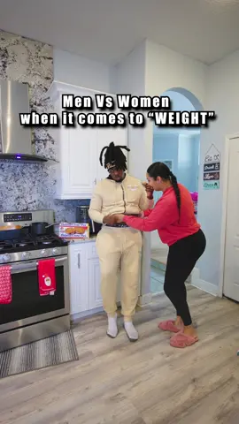 Women can never take a JOKE 😭🤷🏾‍♂️ #weight #relatable #couplecomedy #reality #Relationship 