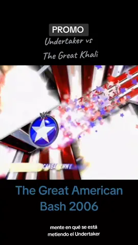 #WWE #thegreatamericanbash #undertaker #thegreatkhali #promo #sígueme #tiowwe #CapCut 