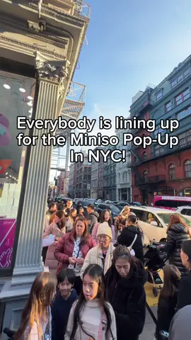 New Yorkers are linking up for the Miniso Pop-Up! 🎁 #UnboxMagicalMoments #minisoblindbox #minisoblindboxcarnival @MINISO United States @Miniso Official 