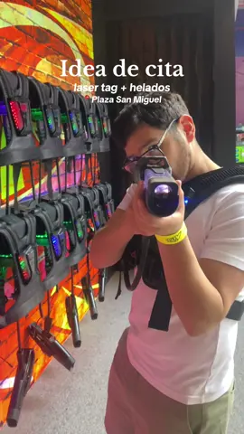 Esta vez fuimos a Coney Active y entramos a su nuevo Urban Laser Tag 🔫  ¡¡Nos divertimos demasiado!! Así que es un plan súper recomendado si buscan hacer algo diferente 💯 Para refrescarnos fuimos por unos helados a Zacatecas, pedimos uno de nutella con plátano y uno de suspiro limeño ☀️🍦😋    #ideadecita  #fyp #citas #parejas #planes 