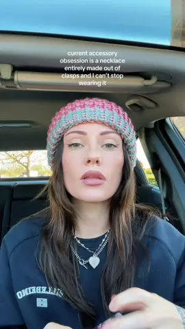 the obsession list also includes this song (sza vibes??) this beanie, and my new nano eyebrows. Thank you for the jewelry fixation @Petit Moments #favoriteaccessory #jewelry #jewelryotd #OOTD #lipgloss 