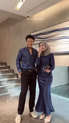 Dinner couple ✨ #outfitcouple #prewedding #promnight #dinnercouple #dressmermaid #pressbody #outfitkondangan #100rban 