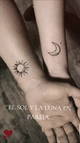 Tatuarse el Sol y la Luna como pareja #solyluna  🌞🌙 #amor  💑 #parejas  ✨ #dualidad  🌓 #tatuaje  💖 #tattoo  🎨 #unión  🔄 #fasesdeamor Amor 🌕 #TatuajeConSignificado 🤞#Amor  #Sol #Luna #MIWOT14 