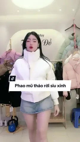 Em áo này mũ tháo rời được nha các chị xinh đẹp 🥰 #live #aophao #aokhoac #aoxinh #sieunhe #quanao #thoitrang #xuhuong #xuhuongtiktok 