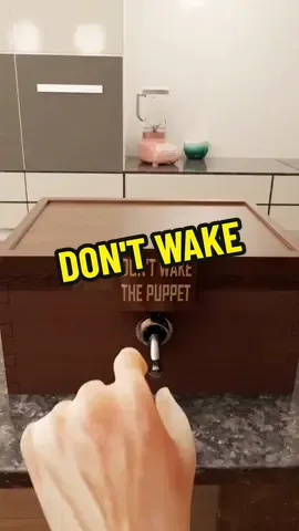 Don't wKe the pupet! This is not your grandma's music box.. #greatlondini #MomsofTikTok #dadsoftiktok #parentsoftiktok #scary #box #miltok 