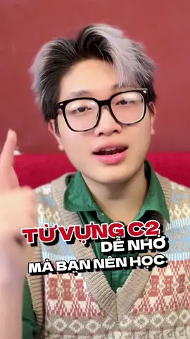 Từ vựng IELTS C2 dễ nhớ mà bạn nên học để nâng band 🤔 #LearnOnTikTok #IELTS #hoctienganh #tienganh #ieltsthetutors 