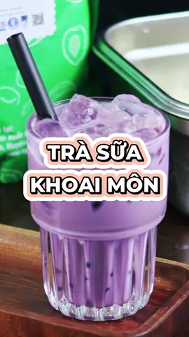 Trà sữa khoai môn đậm vị, béo ngậy lun nè #phachemoingay #bkb #xuhuongtiktokkk #trasua #trasuakhoaimon 