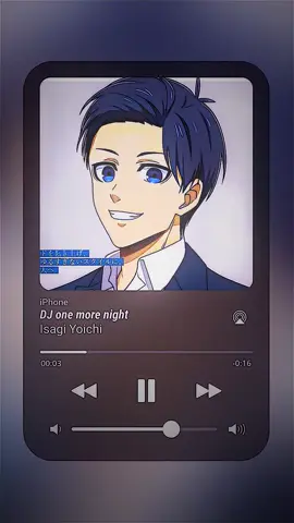 akhirnya ada versi isagi walaupun aku nggak suka Isagi 😑DJ-one more night Versi Isagi Yoichi#推しの子 #ほしのあい #星野アイ #アイド JL #bluelock  #isagiyoichi   #anime #animeedit #aicover #tiktok #viral #trend #fyp> #fyp viral #foryou #4u #dreamsqd #jj2023 #beranda #jjin #shiosquad #fudosquad #dreamsqd #xyzbca 