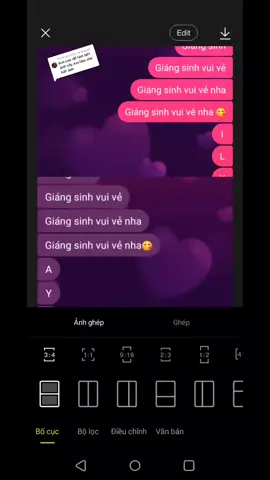 Trả lời @ka.bo62 Video hướng dẫn đây ạ Mình làm trên app Hypic  Nhãn dán chọn và điều chỉnh tùy theo ý mọi ng ạ 🙂 ILYT=> I love you+ tên  AYEL=> Anh yêu Em+ tên #tinnhanhinhcaythongnoel #taohinhcaythongnoel #tinnhan #trend #xh #fyp #xuhướng #xuhuong #xuhhuong #giangsinh #giángsinh2023 