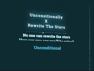 𝗨𝗡𝗖𝗢𝗡𝗗𝗜𝗧𝗜𝗢𝗡𝗔𝗟𝗟𝗬.𝗫.𝗥𝗘𝗪𝗥𝗜𝗧𝗘 𝗧𝗛𝗘 𝗦𝗧𝗔𝗥𝗦. #katyperry #AnneMarie #jamesarthur #liriklagu #Songviral #Spotify #Spotify #foryou 