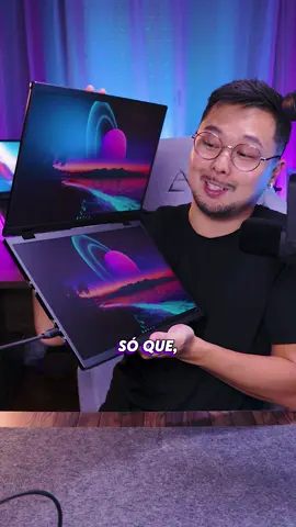 Um MONITOR PORTÁTIL... DUPLO?! uPerfect uStation Delta #setup #setupgamer #setupgaming #setupinspiration #setuptour #setups #GamingSetup #gaming #worksetup #setuproom @uperfectmonitor