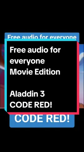 CODE RED! #fyp #fypシ #foryou #foryoupage #roadto20k #cadeskylighter #disney #disneyanimation #disneyhomevideo #aladdin #aladdinthekingoftheives #genie #robinwilliams #codered #allunitswehaveacodered #freesound #freeaudio #usethissound #usethisaudio #usemysound #usemyaudio #funny #comedy #humor #hilarious 